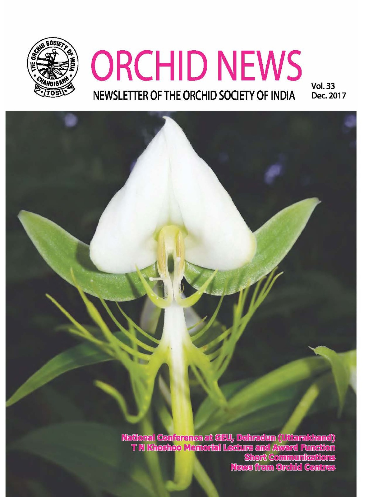 Orchid Newsletter 2017